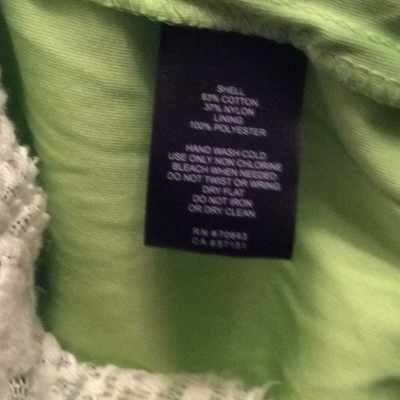 Jessica Howard Lime & White Dress - Picture 5 of 5